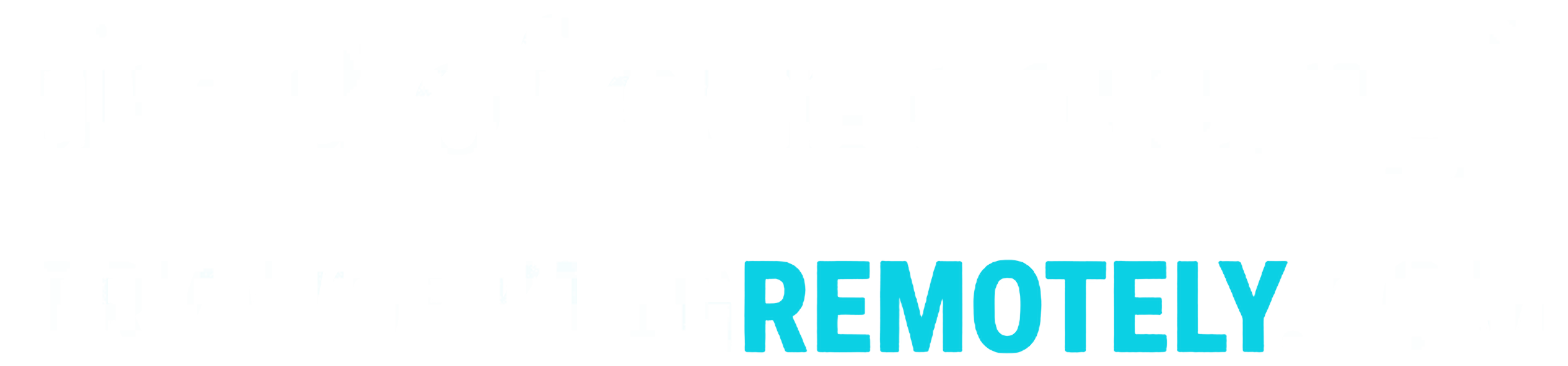 tired of commuting? tryworkingremotely.com